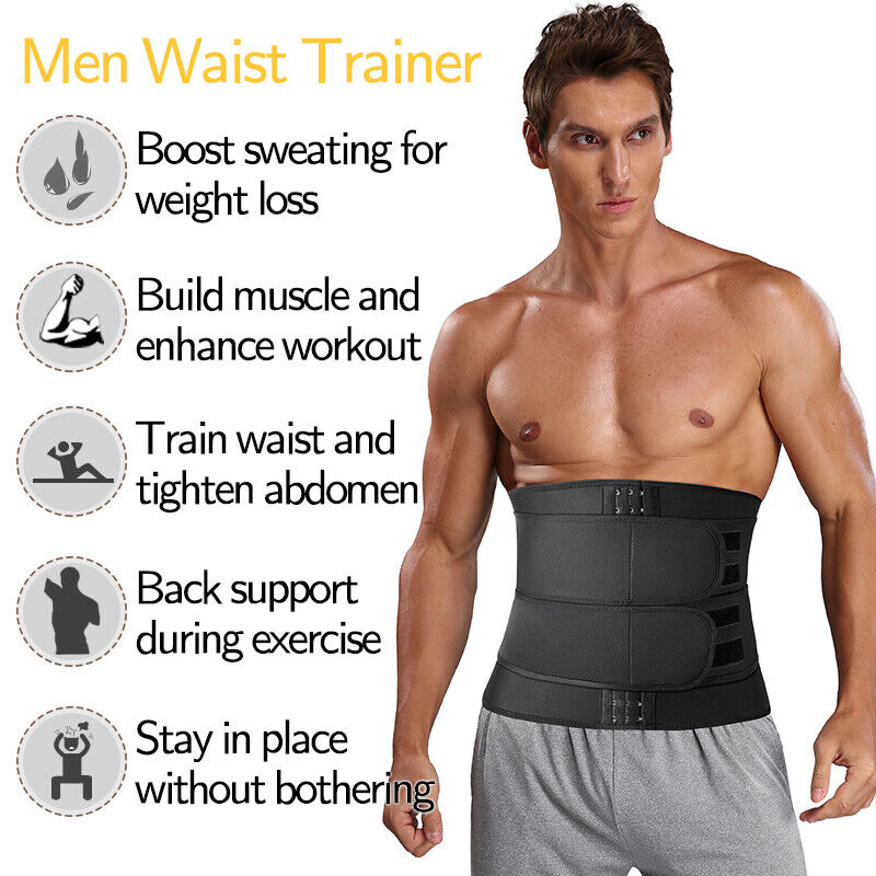 Ultimate Sweat Enhancer Waist Trimmer Belt for Men