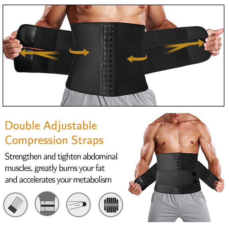 Ultimate Sweat Enhancer Waist Trimmer Belt for Men